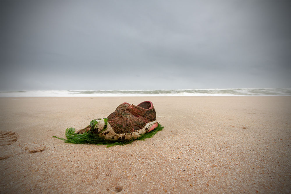 Sylt Strand Schuh, Sylt beach shoe