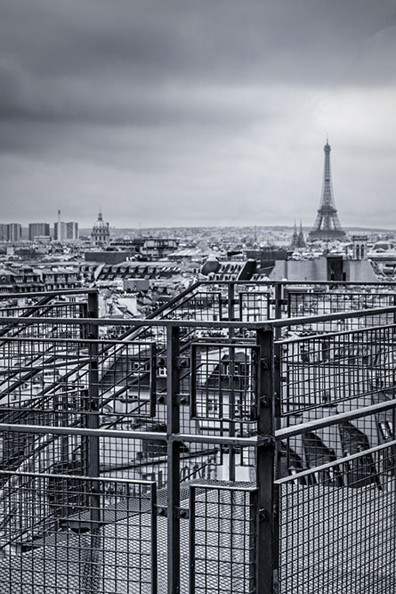 Paris Eiffelturm schwarz weiss, Paris Eiffeltower black and white
