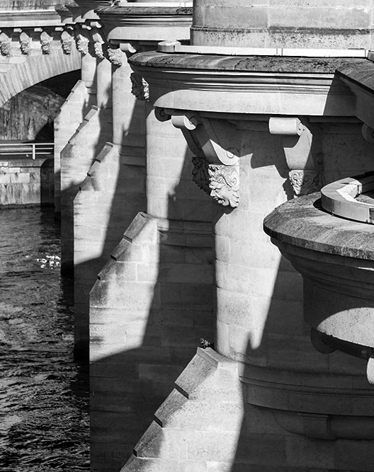 Paris Pont Neuf Schwarz weiss, Paris Pont Neuf Black and white